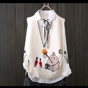 🐰new cute warm vest🐰